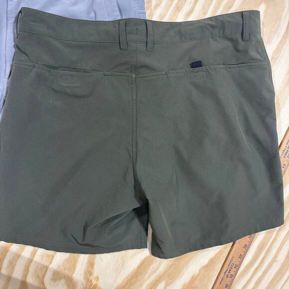 Lot of 2 The North Face Men’s Shorts 38 Gray Olive FlashDry hiking performance - Picture 5 of 12